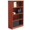 ALERA Alera Valencia Series Bookcase, Four-Shelf, 31 3/4w x 14d x 55h, Medium Cherry