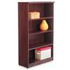 ALERA Alera Valencia Series Bookcase, Four-Shelf, 31 3/4w x 14d x 55h, Mahogany