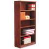 ALERA Alera Valencia Series Bookcase, Five-Shelf, 31 3/4w x 14d x 65h, Medium Cherry