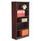 ALERA Alera Valencia Series Bookcase, Five-Shelf, 31 3/4w x 14d x 65h, Mahogany