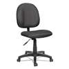 ALERA Alera Essentia Series Swivel Task Chair, Acrylic, Black