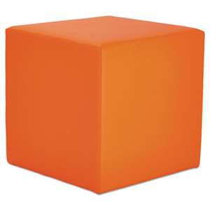 ALERA Alera WE Series Collaboration Seating, Cube Bench, 18 x 18 x 18, Mandarin