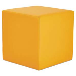 ALERA Alera WE Series Collaboration Seating, Cube Bench, 18 x 18 x 18, Saffron