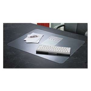 ARTISTIC LLC KrystalView Desk Pad with Microban, 24 x 19, Matte, Clear