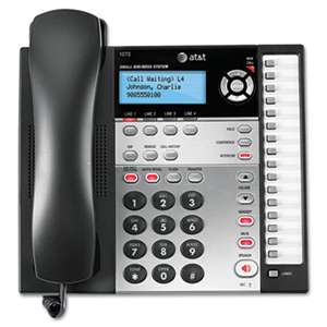 VTECH COMMUNICATIONS 1070 Corded Four-Line Expandable Telephone, Caller ID