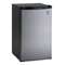 AVANTI 4.4 CF Refrigerator, 19 1/2"W x 22"D x 33"H, Black/Stainless Steel