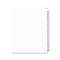 AVERY-DENNISON Avery-Style Legal Exhibit Side Tab Divider, Title: 201-225, Letter, White