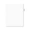 AVERY-DENNISON Avery-Style Preprinted Legal Side Tab Divider, Exhibit C, Letter, White, 25/Pack