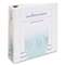 AVERY-DENNISON Heavy-Duty Non Stick View Binder w/Slant Rings, 3" Cap, White