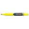 AVERY-DENNISON Large Desk Style Permanent Marker, Chisel Tip, Yellow, Dozen