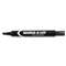 AVERY-DENNISON Large Desk Style Permanent Marker, Chisel Tip, Black, Dozen