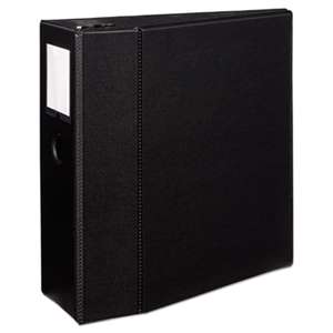 AVERY-DENNISON Durable Binder with Two Booster EZD Rings, 11 x 8 1/2, 5", Black