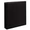 AVERY-DENNISON Durable View Binder w/Nonlocking EZD Rings, 11 x 8 1/2, 1 1/2" Cap, Black