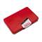 AVERY-DENNISON Felt Stamp Pad, 4 1/4 x 2 3/4, Red