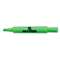 AVERY-DENNISON Desk Style Highlighter, Chisel Tip, Fluorescent Green Ink, Dozen