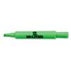 AVERY-DENNISON Desk Style Highlighter, Chisel Tip, Fluorescent Green Ink, Dozen