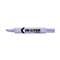 AVERY-DENNISON Desk Style Highlighter, Chisel Tip, Fluorescent Purple Ink, Dozen