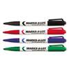 AVERY-DENNISON Pen Style Dry Erase Markers, Bullet Tip, Assorted, 4/Set