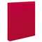 Durable Non-View Binder with DuraHinge and Slant Rings, 3 Rings, 1" Capacity, 11 x 8.5, Red