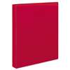 AVERY-DENNISON Durable Binder with Slant Rings, 11 x 8 1/2, 1", Red