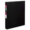 AVERY-DENNISON Durable Binder with Slant Rings, 11 x 8 1/2, 1", Black