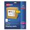 AVERY-DENNISON Full-Sheet Labels with TrueBlock Technology, Laser, 8 1/2 x 11, White, 25/Pack