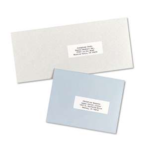 AVERY-DENNISON Copier Address Labels, 1 x 2 13/16, White, 8250/Box