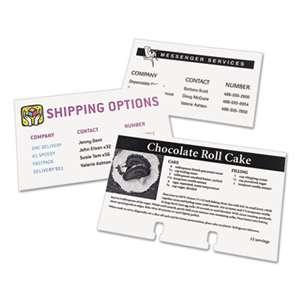 AVERY-DENNISON Unruled Index Cards for Laser and Inkjet Printers, 3 x 5, White, 150/Box