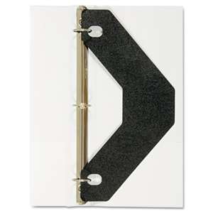 AVERY-DENNISON Triangle Shaped Sheet Lifter for Three-Ring Binder, Black, 2/Pack