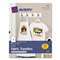 AVERY-DENNISON Light Fabric Transfers for Inkjet Printers, 8 1/2 x 11, White, 18/Pack