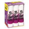 AVERY-DENNISON Permanent Glue Stics, Purple Application, 1.27 oz, 6/Pack