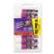 AVERY-DENNISON Permanent Glue Stics, Purple Application, .26 oz, 18/Pack