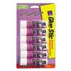 AVERY-DENNISON Permanent Glue Stics, Purple Application, .26 oz, 6/Pack
