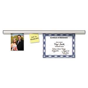 ADVANTUS CORPORATION Grip-A-Strip Display Rail, 48 x 1 1/2, Aluminum Finish