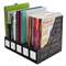 ADVANTUS CORPORATION Literature File, Five Slots, Black