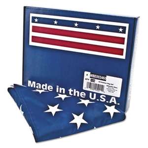 ADVANTUS CORPORATION All-Weather Outdoor U.S. Flag, Heavyweight Nylon, 3 ft x 5 ft