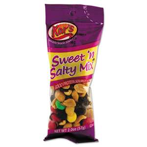 KAR'S NUTS Nuts Caddy, Sweet 'N Salty Mix, 2oz Packets, 24/Box