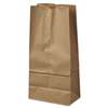 GENERAL SUPPLY #16 Paper Grocery Bag, 40lb Kraft, Standard 7 3/4 x 4 13/16 x 16, 500 bags