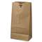 GENERAL SUPPLY #20 Paper Grocery Bag, 40lb Kraft, Standard 8 1/4 x 5 5/16 x 16 1/8, 500 bags