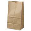 GENERAL SUPPLY #25 Squat Paper Grocery Bag, 40lb Kraft, Standard 8 1/4 x6 1/8 x15 7/8, 500 bags