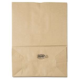 GENERAL SUPPLY 1/6 BBL Paper Grocery Bag, 75lb Kraft, Standard 12 x 7 x 17, 400 bags