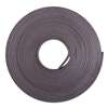 BAUMGARTENS Adhesive-Backed Magnetic Tape, Black, 1/2" x 10ft, Roll