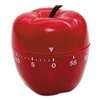 BAUMGARTENS Shaped Timer, 4" dia., Red Apple