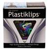 BAUMGARTENS Plastiklips Paper Clips, Large, Assorted Colors, 200/Box