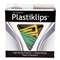 BAUMGARTENS Plastiklips Paper Clips, Extra Large, Assorted Colors, 50/Box