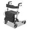 BRIGGS HEALTHCARE Gateway Aluminum Rollator, Titanium, 31"-36"H, 300 lb Capacity