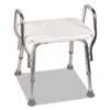 BRIGGS HEALTHCARE Shower Chair, 16-20"H, 19 x 13 Seat, 350 lb Capacity
