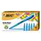 BIC CORP. Brite Liner Highlighter, Chisel Tip, Fluorescent Blue, Dozen