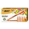 BIC CORP. Brite Liner Highlighter, Chisel Tip, Fluorescent Orange, Dozen