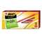 BIC CORP. Round Stic Xtra Precision & Xtra Life Ballpoint Pen, Red Ink, 1mm, Medium, Dozen